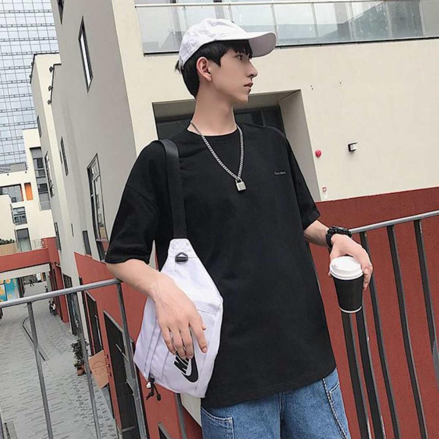 バックプリントtシャツ メンズ ストリート系 カジュアル 半袖 トップス 夏服 Zutty 通販 Yahoo ショッピング