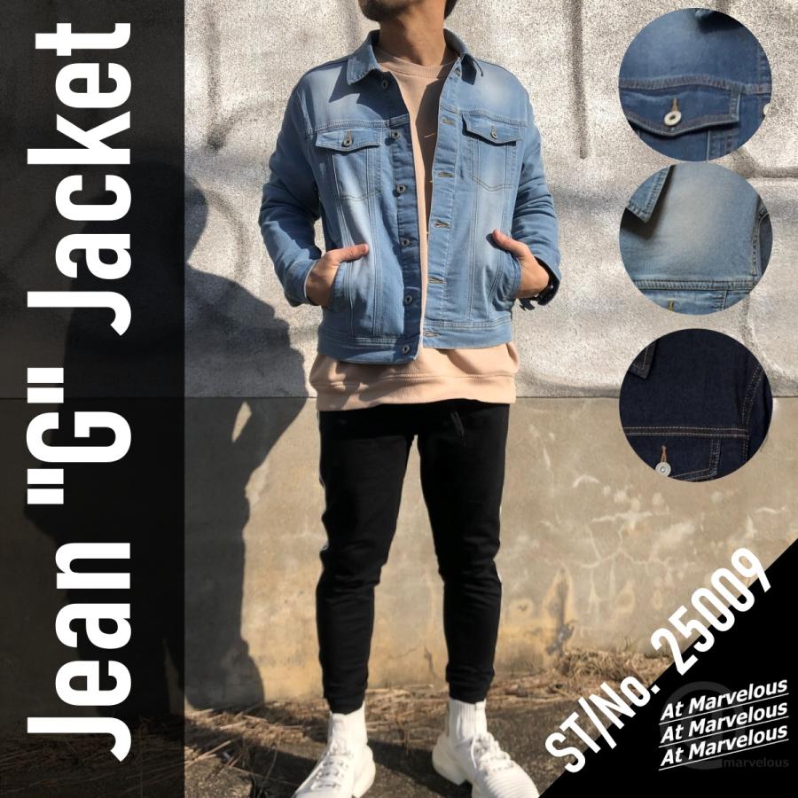 ストレッチデニム Gジャン メンズ デニムジャケット アウター ジージャン アメカジ アットマーベラス ストリートファッション Zutty 通販 Yahoo ショッピング