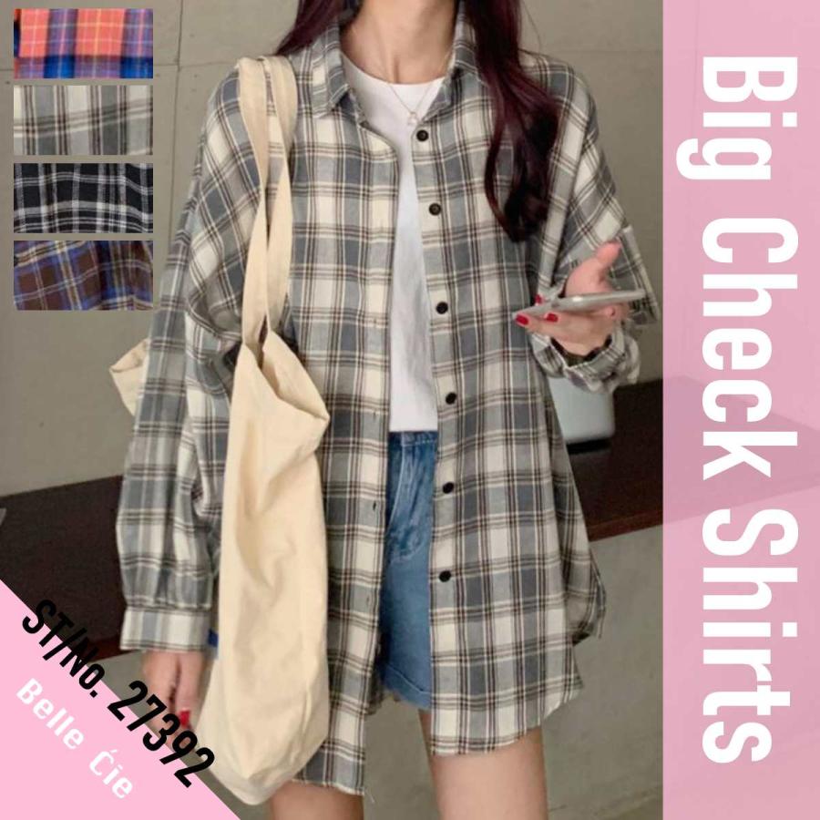 ネルシャツ レディース チェック柄 チェックシャツ 韓国ファッション ビッグシャツ ビエラ カジュアル アメカジ トップス シャツブラウス Zutty 通販 Yahoo ショッピング