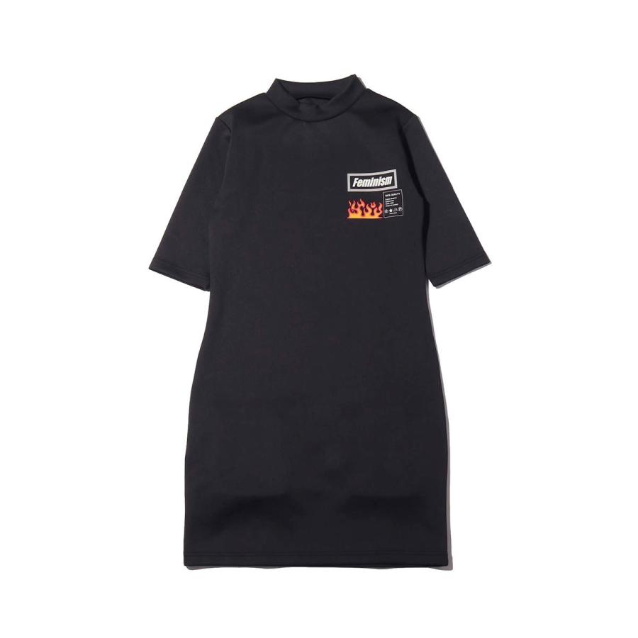 アトモスピンク Atmos Pink ワンピース ラッシュガードミニワンピース ブラック 19ho I 19aw Ayop01 Blk Atmos Tokyo 通販 Yahoo ショッピング