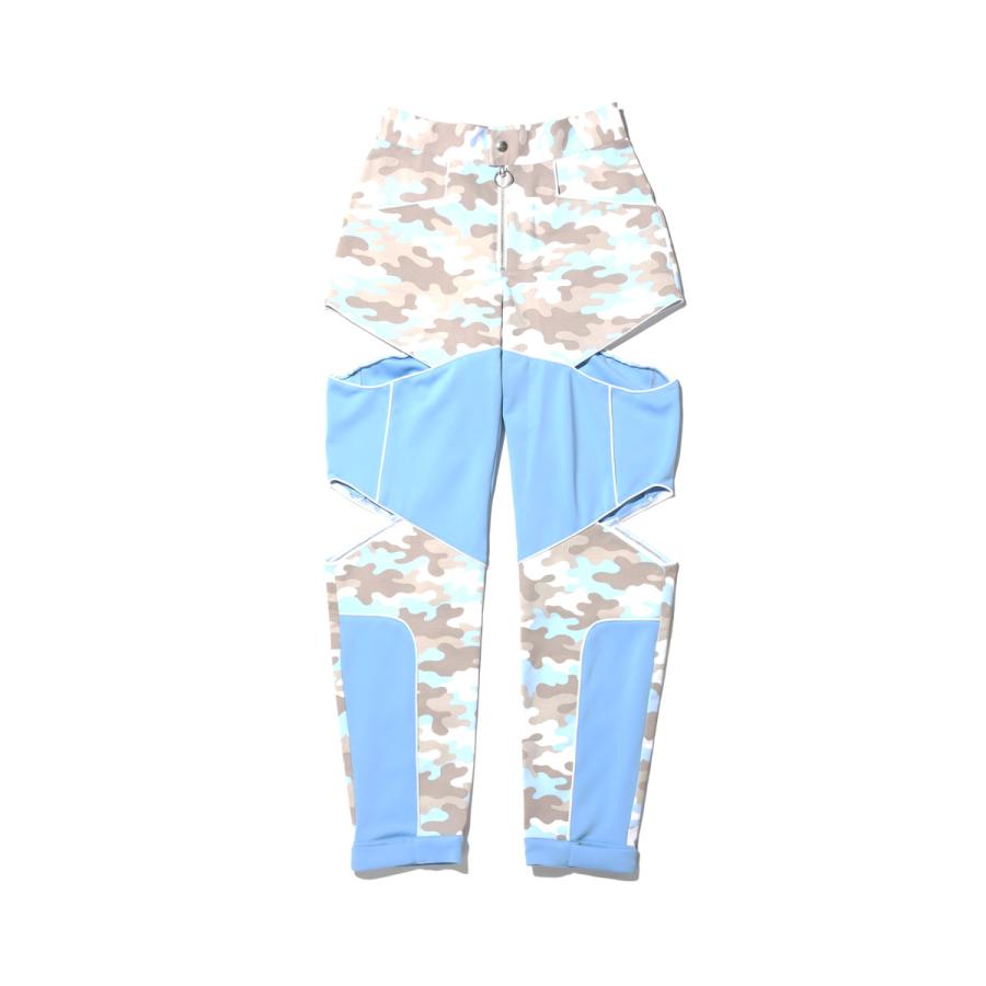 レディースファッション ディズニーコレクション リエハタ Atmos Pink ロングパンツ アトモスピンク カラーブロッキング パイピング パンツ Blue su S At C 5jbyieh7 Www Boulevardrestaurants Com