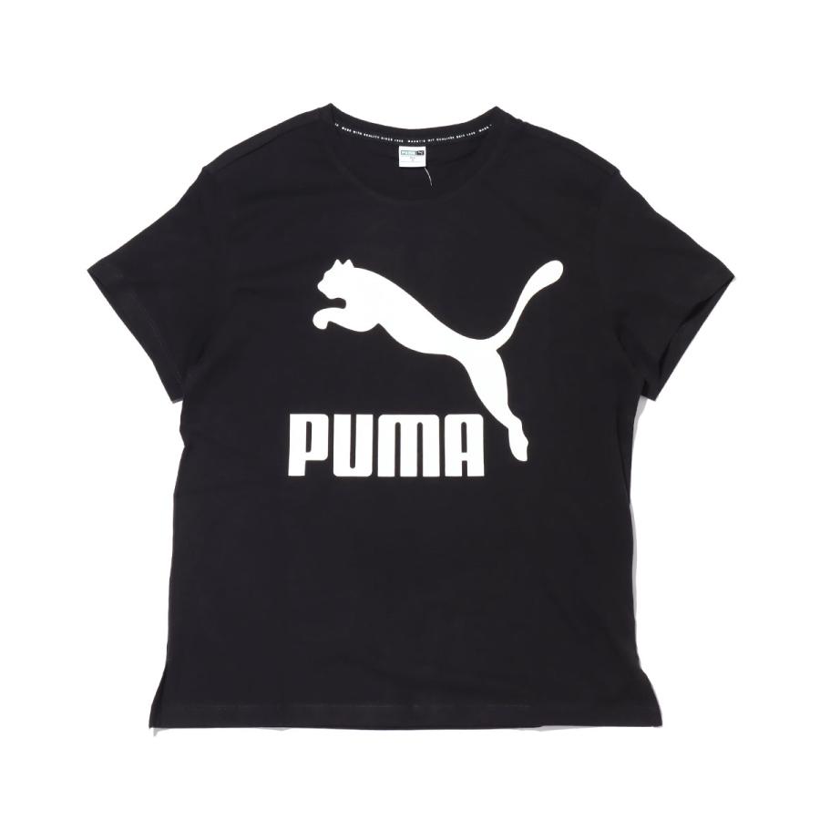プーマ Puma 半袖tシャツ グラフィック ロゴ ティーシャツ Puma Black su I At C 01 Atmos Tokyo 通販 Yahoo ショッピング