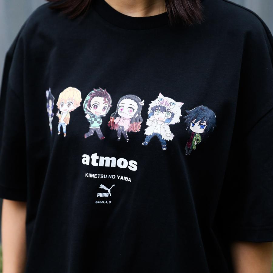 アトモス プーマ Atmos Puma 半袖tシャツ キメツノヤイバ Sd キャラ ティ Blk fa I 03 Atmos Tokyo 通販 Yahoo ショッピング
