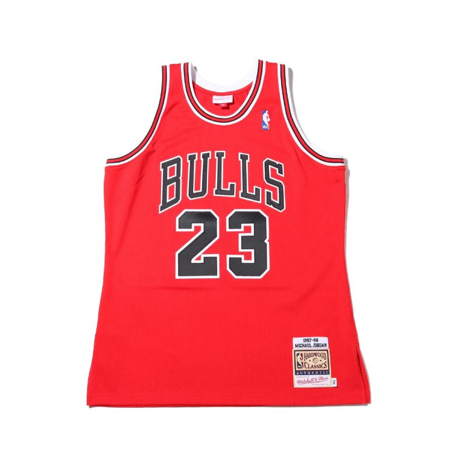 ミッチェルアンドネス Mitchell Ness バスケットボールジャージ オーセンティックジャージ 23 マイケルジョーダン シカゴ ブルズ Scarlet 19fw I Ajy4gs199 Mjo Atmos Tokyo 通販 Yahoo ショッピング