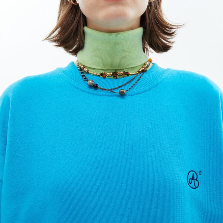 アンダーソンベル Andersson Bell スウェット ユニセックス シグネイチャー スウェット Sky Blue ho I At C Atb231u Sbl Atmos Tokyo 通販 Yahoo ショッピング