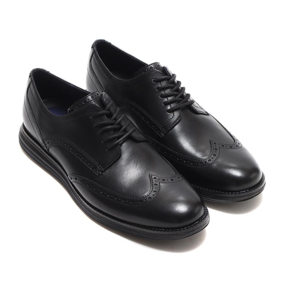 アウトレット商品 コールハーン Cole Haan ビジネスシューズ オリジナルグランド ウィングチップ オックスフォード Black Black 21fa I 原価 Superavila Com