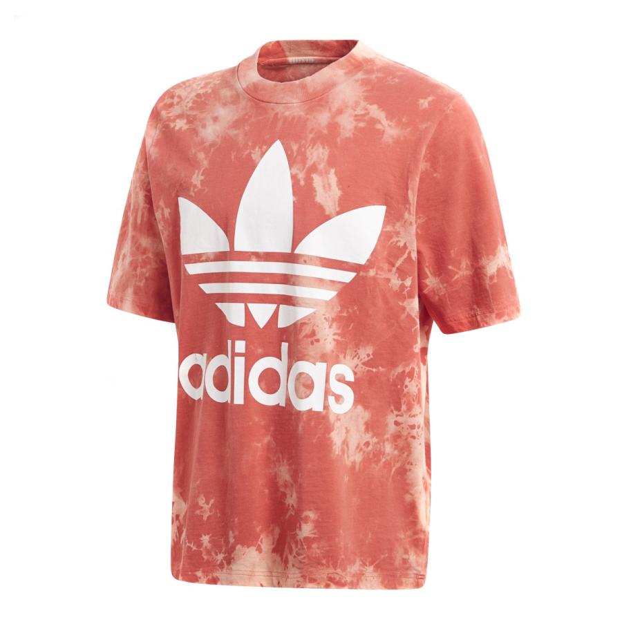 アディダス オリジナルス Adidas タイダイ Tシャツ Trace Scarlet 18ss S Cw1333 Atmos Tokyo 通販 Yahoo ショッピング