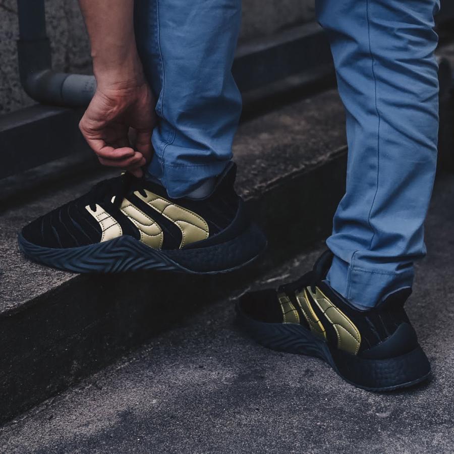 アディダス adidas スニーカー オリジナルス ソバコフ ブースト (CORE BLACK/GOLD MET./CARBON 19SP-S : d98155:atmos-tokyo - 通販 - Yahoo!ショッピング
