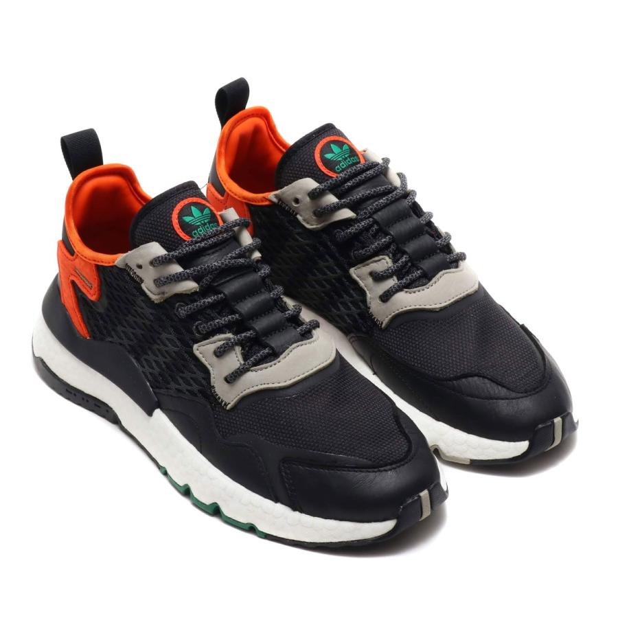 アディダスオリジナルス Adidas Originals スニーカー ナイトジョガー Core Black Grey Six Orange 19fw I Ee5549 Atmos Tokyo 通販 Yahoo ショッピング