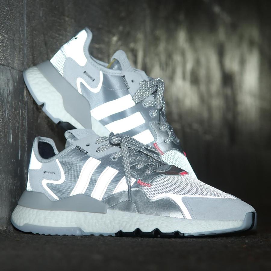 アディダスオリジナルス Adidas Originals スニーカー ナイトジョガー Silver Met Lgh Solid Grey Core Black 19fw I Ee5851 Atmos Tokyo 通販 Yahoo ショッピング