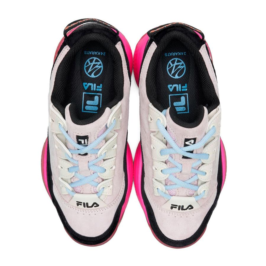 フィラ 24カラッツ Fila 24 Karats スニーカー プロビナンス Pink Black ss S F0463 0001 Atmos Tokyo 通販 Yahoo ショッピング
