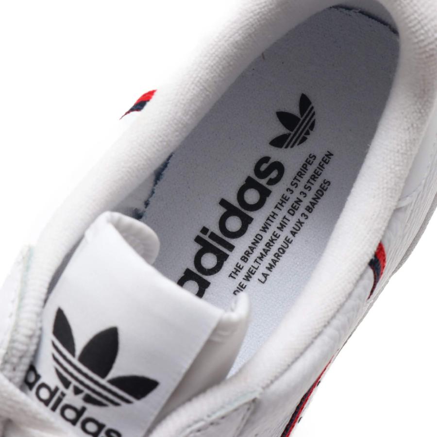 アディダス Adidas スニーカー オリジナルス コンチネンタル 80 ランニングホワイト スカーレット カレッジネイビー 18fw I At C G Atmos Tokyo 通販 Yahoo ショッピング