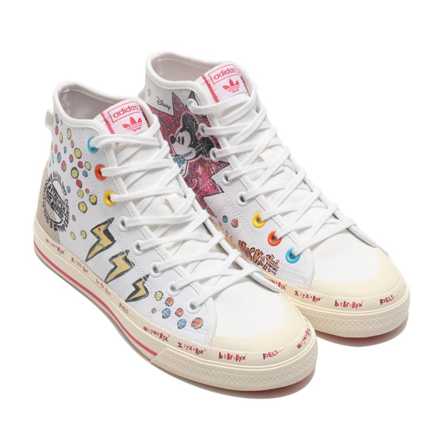 アディダス Adidas スニーカー ニッザ ハイ Rf Kasing Lung X Mickey Mouse X Adidas Mickey Twist Footwear White Footwear White Wonder Glow fw S Gz Atmos Tokyo 通販 Yahoo ショッピング