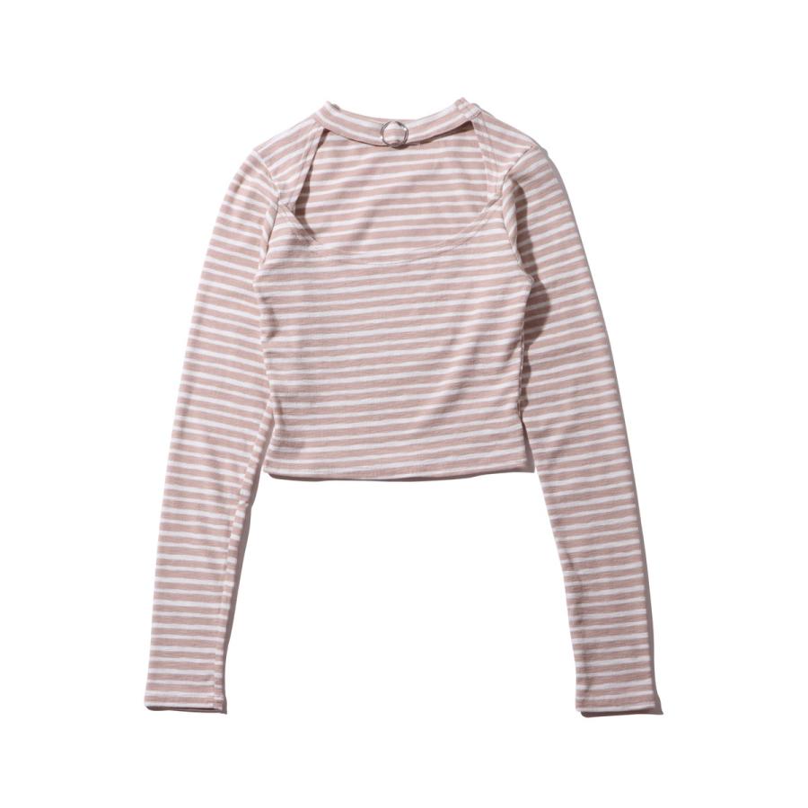 アトモスピンク Atmos Pink 長袖tシャツ ボーダー ハダミセ トップス Beige 19sp I Kr19ss Tp04 Beg Atmos Tokyo 通販 Yahoo ショッピング