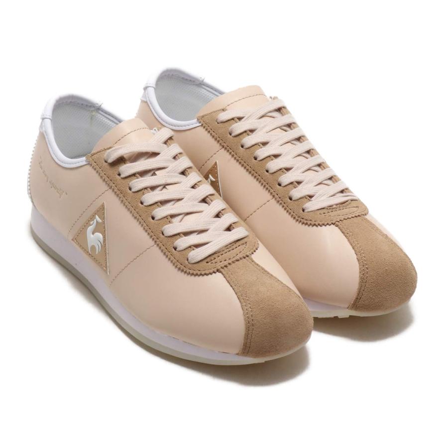 ルコックスポルティフ Le Coq Sportif スニーカー モンペリエ レザー W Beige 19ss S Ql3ngc02bg Atmos Tokyo 通販 Yahoo ショッピング