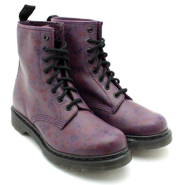 dr martens 1460 flowers