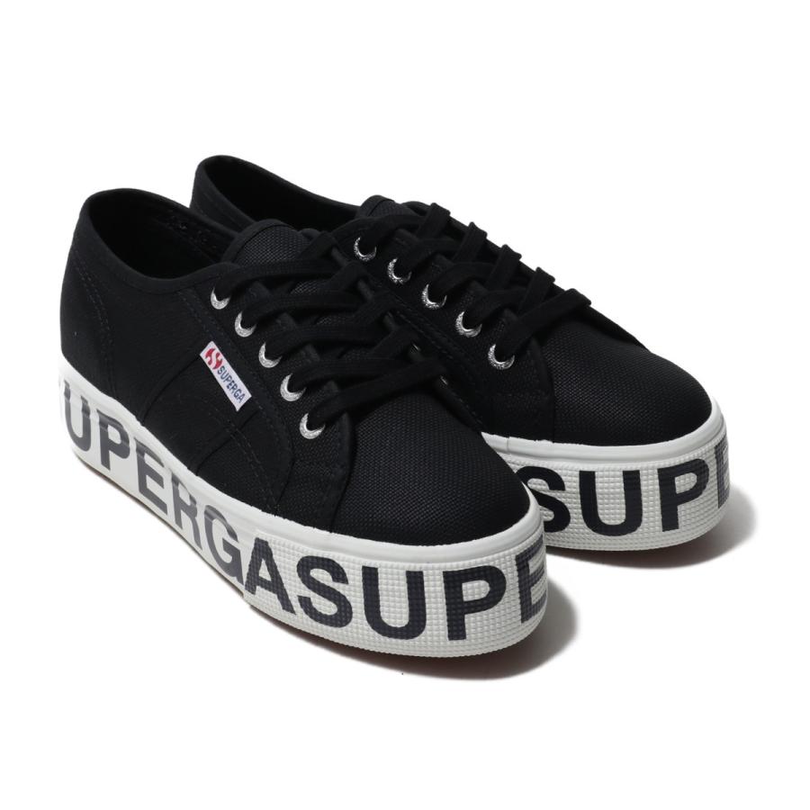 スペルガ Superga スニーカー 2790 コットン アウトソール レタリング Black 19fw I S00fj80 Black Atmos Tokyo 通販 Yahoo ショッピング