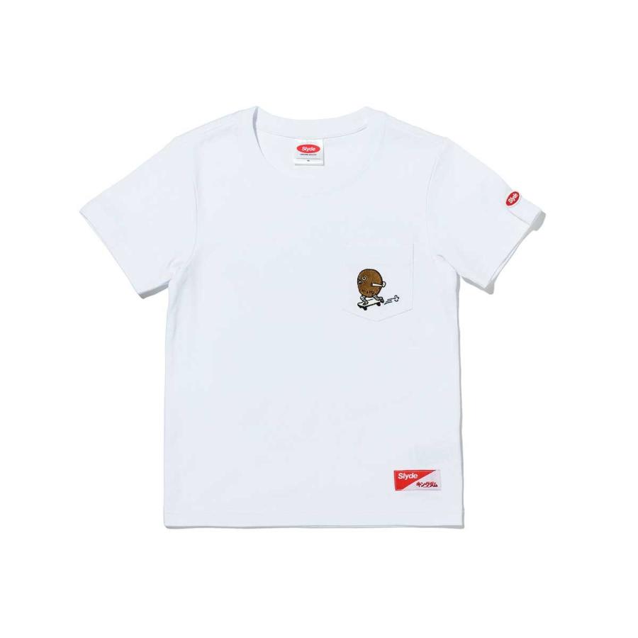 スライド Slyde 半袖tシャツ キングダム キッズ テン ポケット Tシャツ White su S At C Sl Kingdom3 W Atmos Tokyo 通販 Yahoo ショッピング