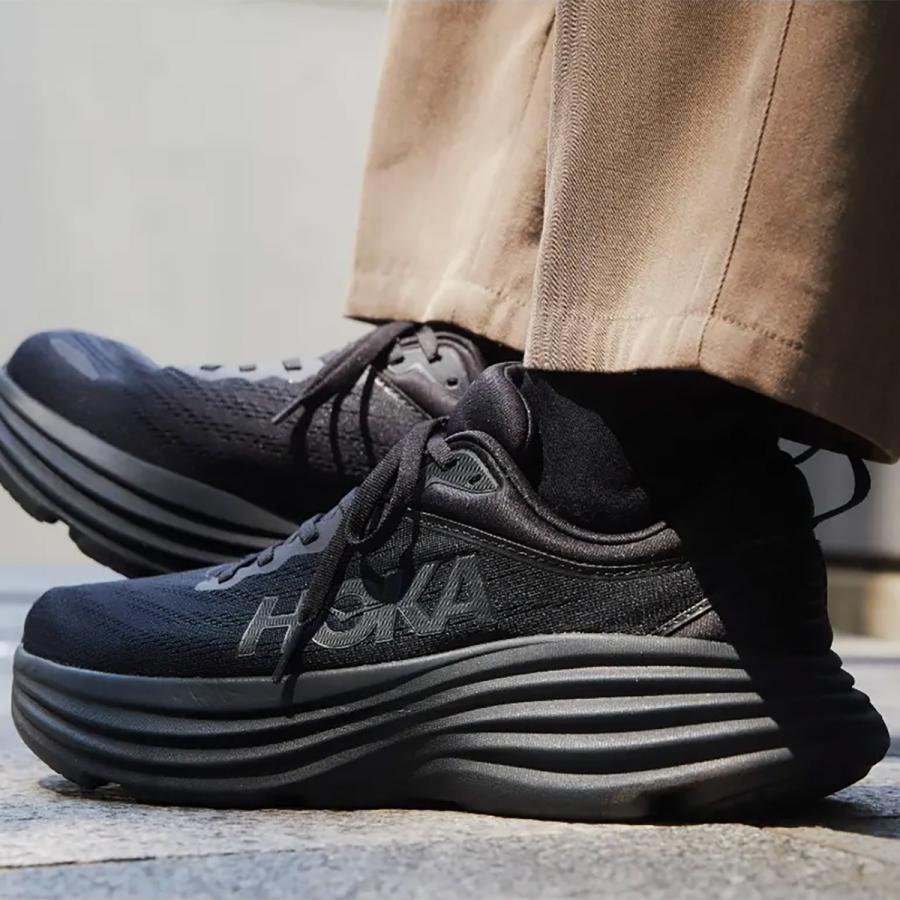 ホカ オネオネ HOKA ONEONE スニーカー ボンダイ 8 (Black / Black
