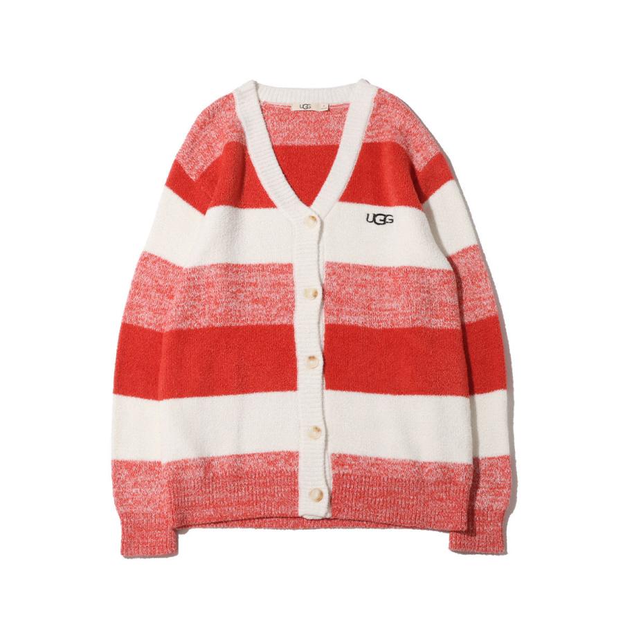ブランドサイト アグ Ugg カーディガン トリプルボーダー ニットカーディガン Red 22ss I 可愛いクラシカルファッション Www Lokmangalbank Com