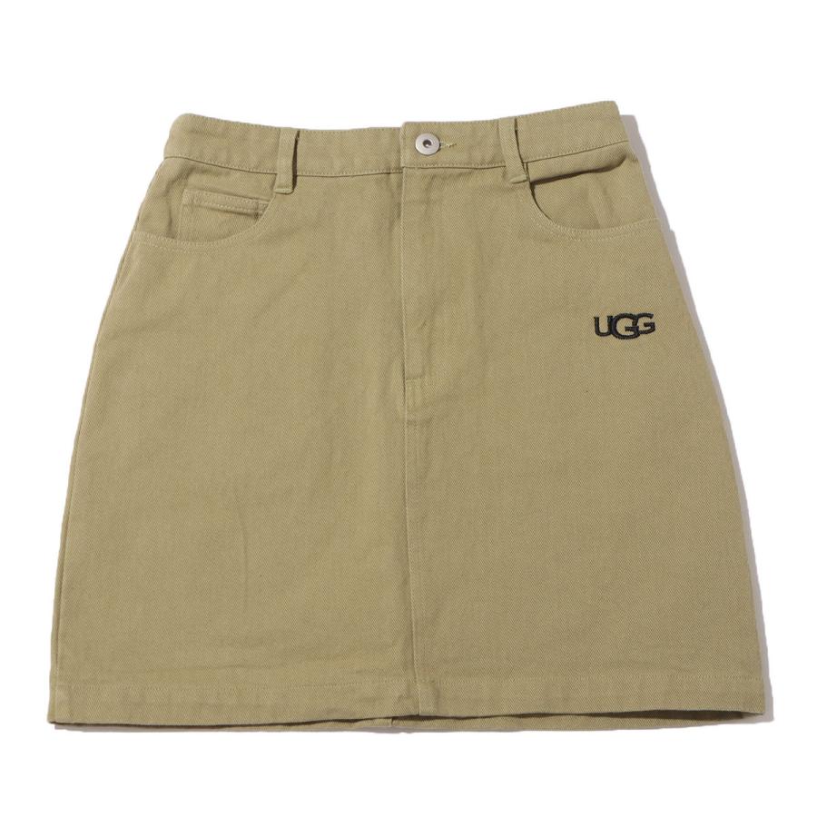驚きの値段 アグ UGG スカート ツイル ミニスカート (GREEN) 22SS-I ミニスカート