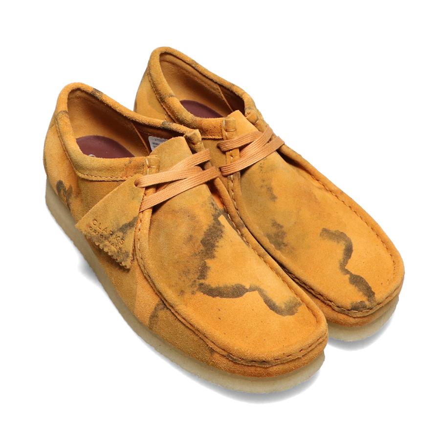 国内正規□ clarks ワラビー クラークス original色 ベージュ camo