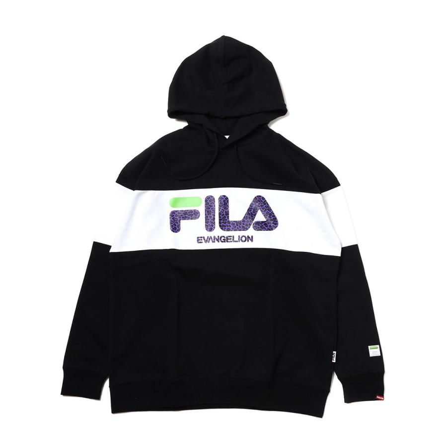 フィラ Fila パーカー パーカー パーカー エヴァンゲリオン 21fw Iファッション パーカー Black 21fw I Atmos 通販