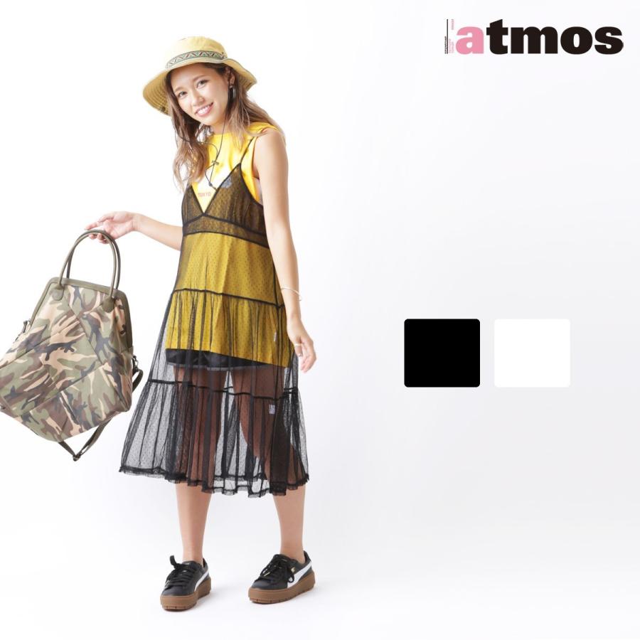 アトモスピンク Atmos Pink ワンピース シースルー ドット キャミ ワンピース 2色展開 18ss I Atmos 通販 Paypayモール