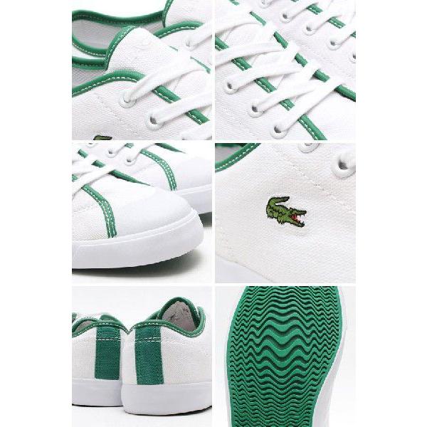 トップセラℛ ラコステ レディース Atmos 通販 Paypayモール Lacoste スニーカー ショア 2 All White Green