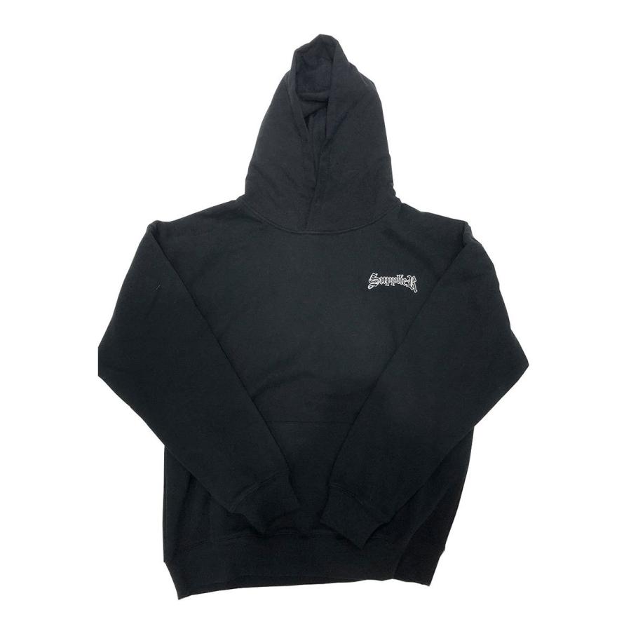 サプライヤー SUPPLIER パーカー クロスフーディ (BLACK) 21FA-I