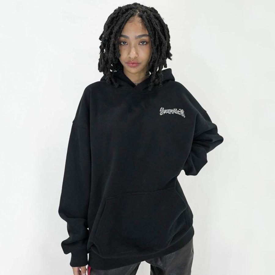 サプライヤー SUPPLIER パーカー クロスフーディ (BLACK) 21FA-I AAA1251434042(11297円)