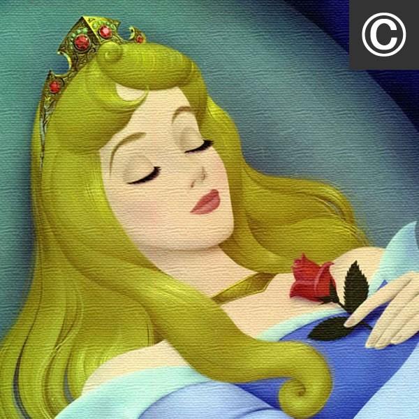 アートパネル ファブリックボード 白雪姫 眠れる森の美女 アートパネル ファブリックボード 白雪姫 眠れる森の美女
