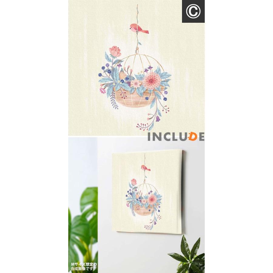 アートパネル Hallmark メッセージ グリーティング 花 水彩画 花束 カゴ 鳥 ハンギング プランター ハーバリウム パステルカラー ペールトーン Hallmark18inc Atmosphere 通販 Yahoo ショッピング