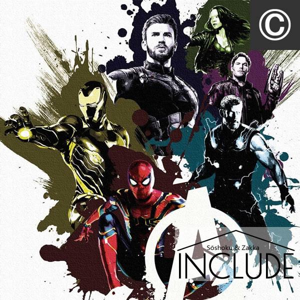 アートパネル アイアンマン キャプテンアメリカ スパイダーマン アートパネル アイアンマン キャプテンアメリカ スパイダーマン