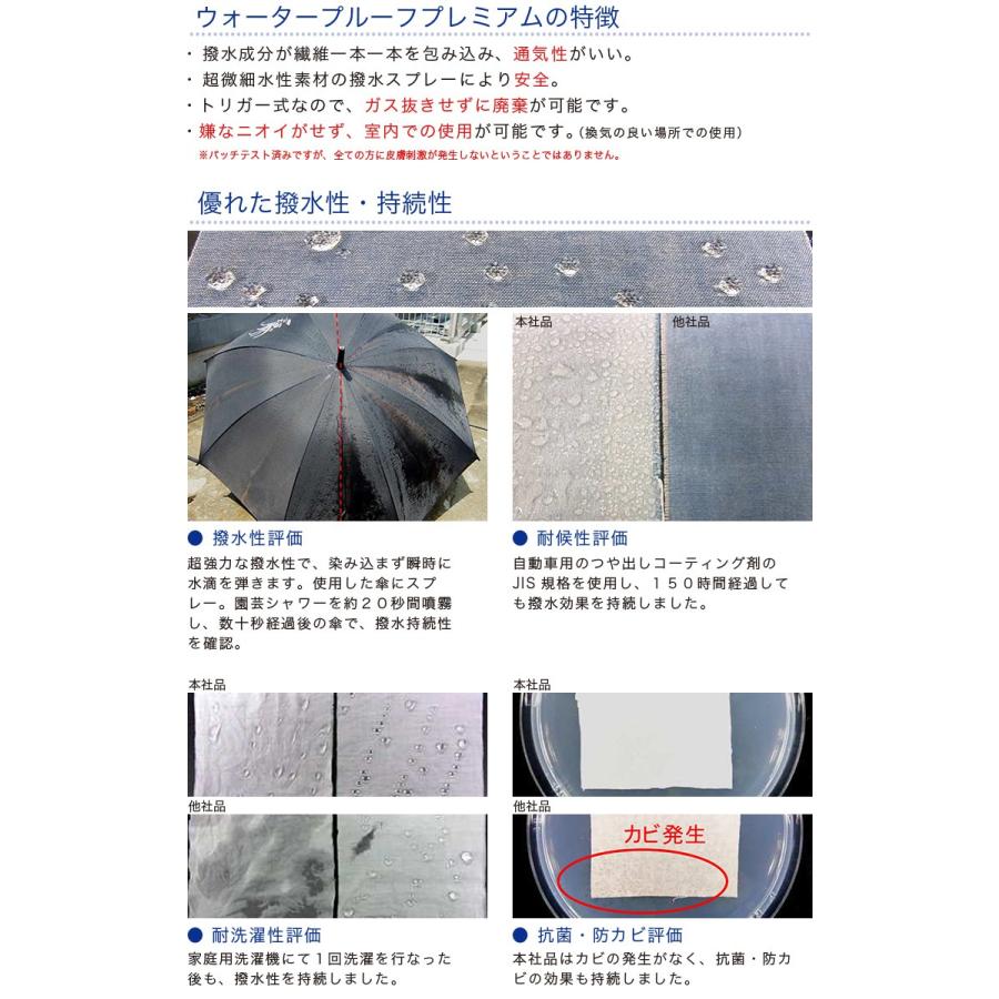 弱酸性で繊維 衣類のシミ汚れと水を弾く 廃棄簡単な超強力 持続 撥水