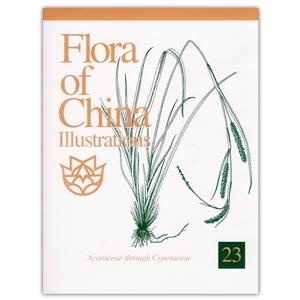 [英文] 中国植物誌図譜［英文版］第２３巻