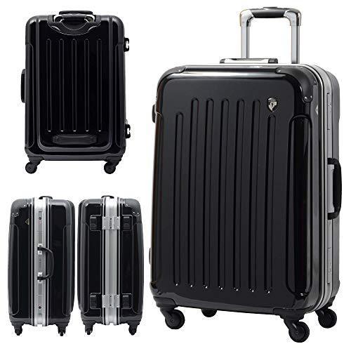 定休日以外毎日出荷中 Griffinland グリフィンランド Lm型 5 10日用 大型 鏡面加工 Tsaロック搭載 キャリーバッグ スーツケース Newpc7000 ナイトブラック スーツケース キャリーバッグ
