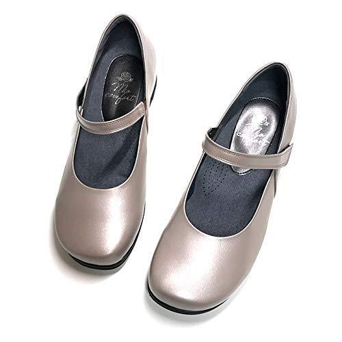 完売 U ライトピンクメタリック リクルート フォーマル 外反母趾 日本製 本革 5e パンプス 婦人靴 幅広甲高 Comfort Mio Comfort Mio シューズ Www Tillyandblue Co Uk