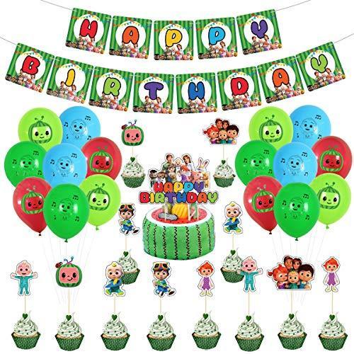 Cocomelon 誕生日 飾り付け パーティー セット ココメロン 可愛い アニメ 動画 子供 3 男の子 女の A B08p2vgr5t あとこむショップ 通販 Yahoo ショッピング