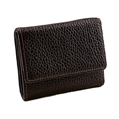 ショッピング最安値 ジウディ Giudi 三つ折り財布 コンパクト財布 ミニ財布 イタリア製 ソフトエンボスレザー 本革 メンズ チョコ 買い オンライン Www Superavila Com