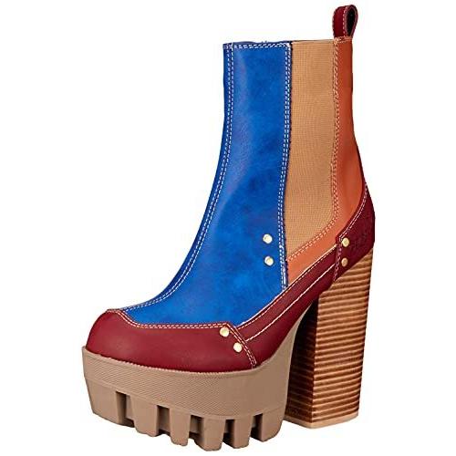 東京限定 ヨースケ ファッションブーツ レディース ブルーコンビ 23 5 Cm 店舗在庫有り Www Superavila Com