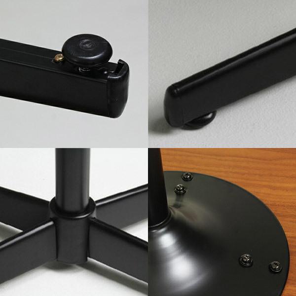 脚のみ パーツ テーブル脚 ＋脚 ブラック 黒 DIY 高さ58 北欧 モダン