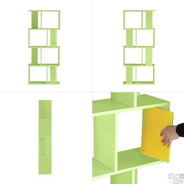s字 ディスプレイラック スリム 本棚 完成品 棚 木製 薄型 シェルフ オープンラック 可愛い リビング収納 パステル ピンク 2段 ☆の画像