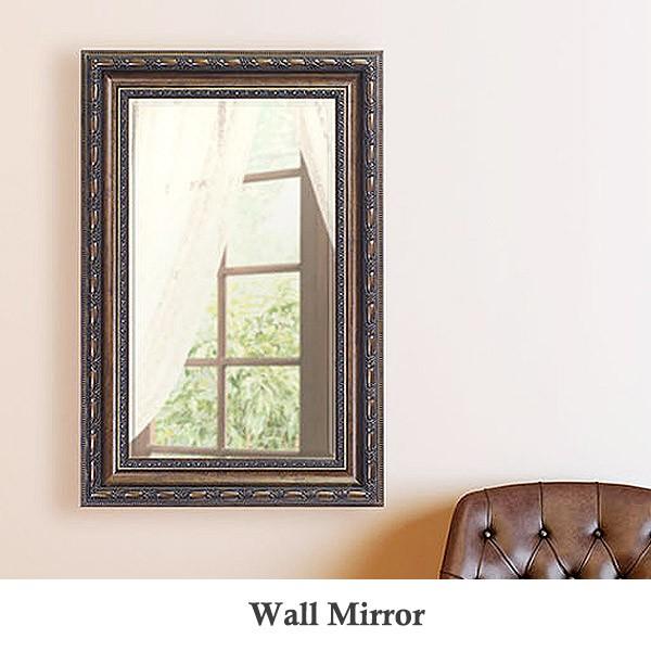 ウォールミラー アンティーク 鏡 ミラー おしゃれ 壁掛け おしゃれ 全身 ミラー ヴィンテージ調 壁掛けミラー デコ かわいい