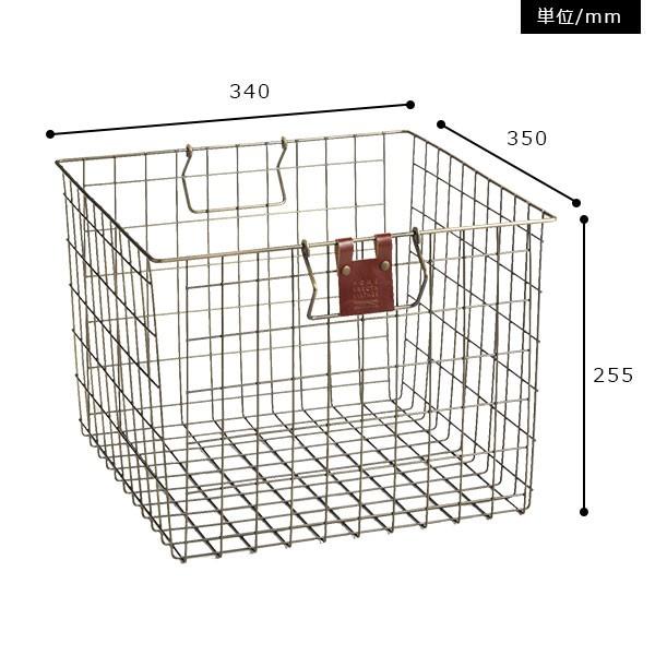 バスケット 収納 スタッキング ワイヤー ヴィンテージ 雑貨 アイアン ワイヤーバスケット おしゃれ 幅34cm 奥行35cm 0034b Atom Diy 通販 Yahoo ショッピング