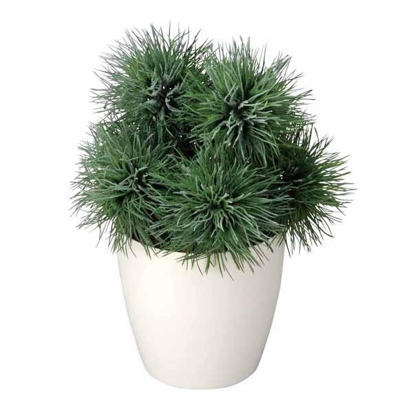 光触媒 観葉植物 アザミプラント 高さ33cm テーブルタイプ ミニ 人工観葉植物 ミニ観葉植物 消臭｜atom-style