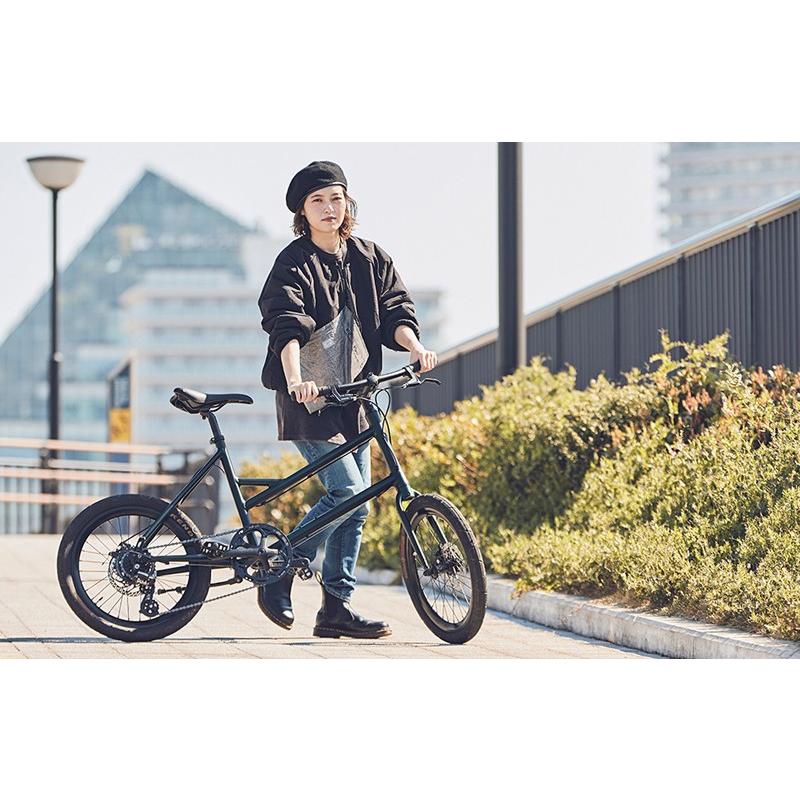 ライトウェイ グレイシア RITEWAY GLACIER マットブラック 自転車/ミニベロ｜atomic-cycle｜04