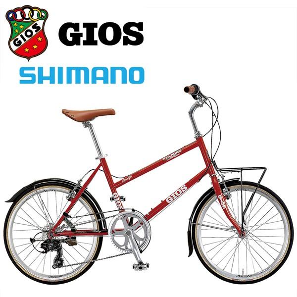 GIOS ジオス ミニベロ PULMINO ジオス プルミーノ レッド 小径車｜atomic-cycle