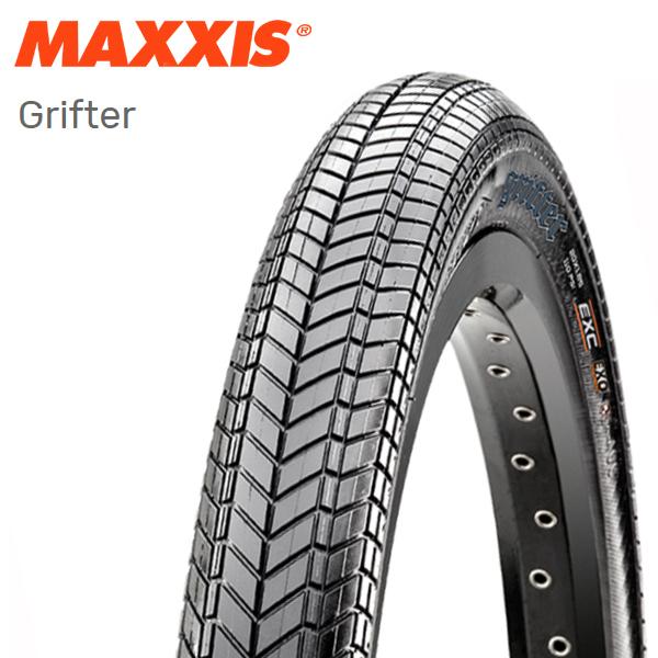 【返品不可】 最大75%OFFクーポン MAXXIS マキシス BMX タイヤ Grifter グリフター 20x2.10 BLK EXO TIR30006 20インチ karage.tv karage.tv
