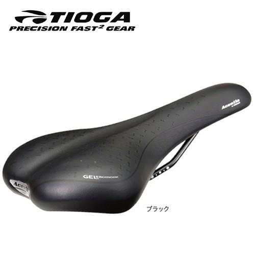 TIOGA タイオガ ACENTIA アセンシア フォルティス BLK SDL15500 自転車 サドル｜atomic-cycle